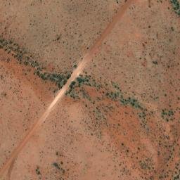 Satellite imagery of McLeods Pyramid, AU