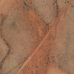 Satellite imagery of McLeods Pyramid, AU