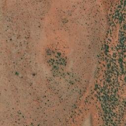 Satellite imagery of McLeods Pyramid, AU