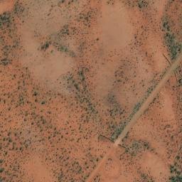 Satellite imagery of McLeods Pyramid, AU