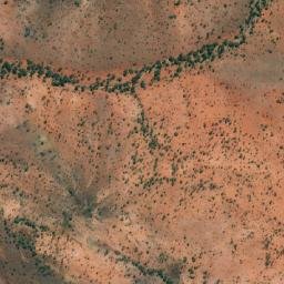 Satellite imagery of Conical Hill, AU