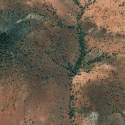Satellite imagery of Conical Hill, AU