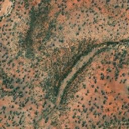 Satellite imagery of Mount Grundy, AU