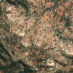 Satellite imagery of Mount Grundy, AU