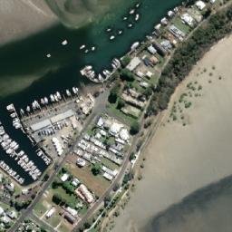 Satellite imagery of Norman Point, AU