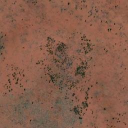 Satellite imagery of Eliza Rocks, AU