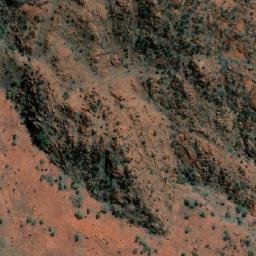 Satellite imagery of Mount Samuel, AU