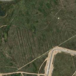 Satellite imagery of PRE 5, BW