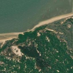 Satellite imagery of Ponta Leitelete, MZ
