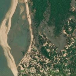 Satellite imagery of Ponta Leitelete, MZ
