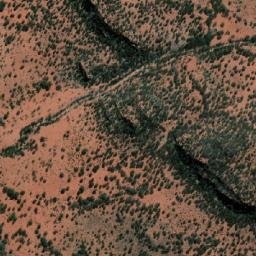 Satellite imagery of Mount Harvest, AU