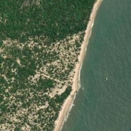 Satellite imagery of Ponta Garapão, MZ