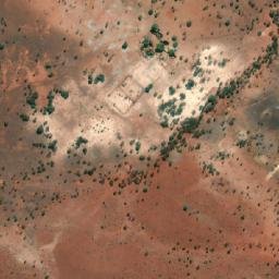 Satellite imagery of Mikhaburra Mine, AU