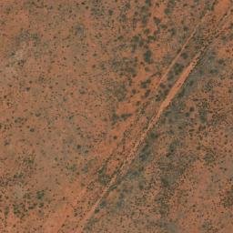 Satellite imagery of Johnston Geodetic Station, AU