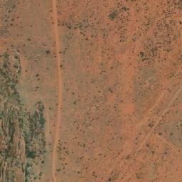 Satellite imagery of Johnston Geodetic Station, AU