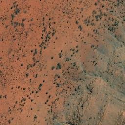 Satellite imagery of Mount Frazer, AU