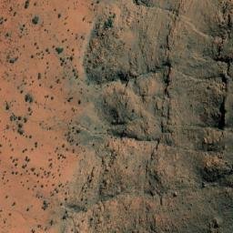 Satellite imagery of Mount Frazer, AU