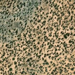 Satellite imagery of Okwani Hill, BW