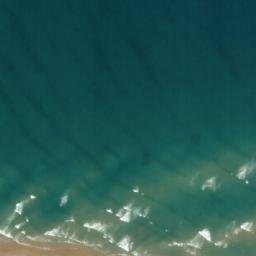 Satellite imagery of Cabo Inhaca, MZ