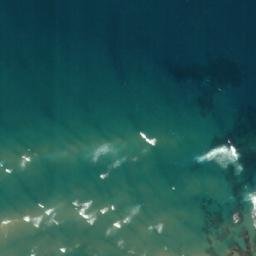 Satellite imagery of Cabo Inhaca, MZ