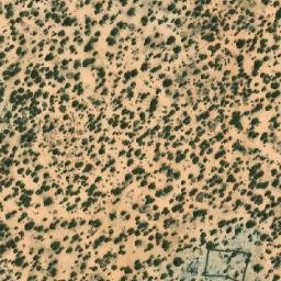 Satellite imagery of Okwani Hill, BW