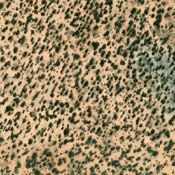 Satellite imagery of Okwani Hill, BW