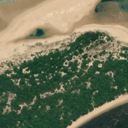 Satellite imagery of Ponta Samendene, MZ