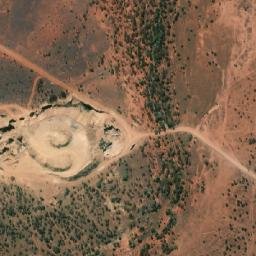 Satellite imagery of Cashman Mine, AU