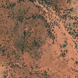 Satellite imagery of Neekoodanoo Hill, AU