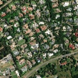 Satellite imagery of PRE 8, BW