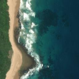 Satellite imagery of Cabo Inhaca, MZ
