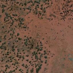 Satellite imagery of Surveyor Generals Corner Pillar East, AU