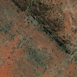 Satellite imagery of Mount Clark, AU