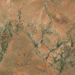Satellite imagery of Mount Hearne, AU