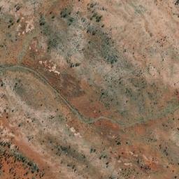 Satellite imagery of Mount Clark, AU