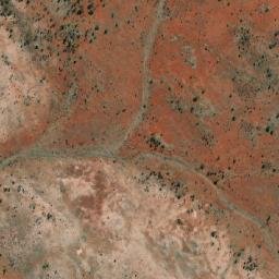 Satellite imagery of Mount Clark, AU