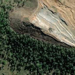 Satellite imagery of Mount Scotchy, AU