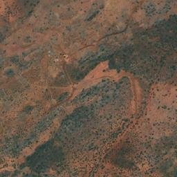 Satellite imagery of Mount Hale, AU
