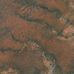 Satellite imagery of Mount Hale, AU