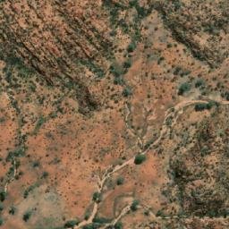 Satellite imagery of Mount Darling, AU