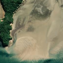 Satellite imagery of Ponta Punduine, MZ