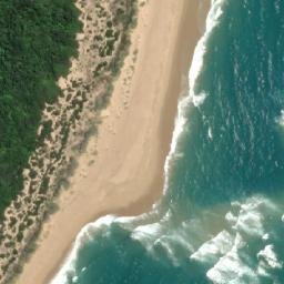 Satellite imagery of Ponta Xohomane, MZ
