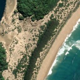 Satellite imagery of Ponta Xohomane, MZ