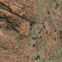 Satellite imagery of Mount Carnarvon, AU