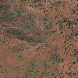 Satellite imagery of Mount Elvire, AU