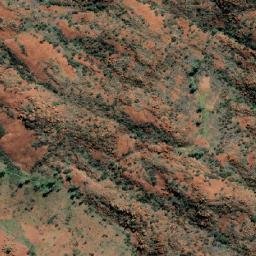 Satellite imagery of Mount Carnarvon, AU