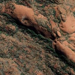 Satellite imagery of Mount Carnarvon, AU