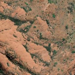 Satellite imagery of Mount Carnarvon, AU