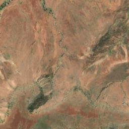 Satellite imagery of Mount Alinerta, AU
