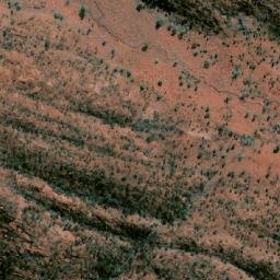 Satellite imagery of Mount Elvire, AU